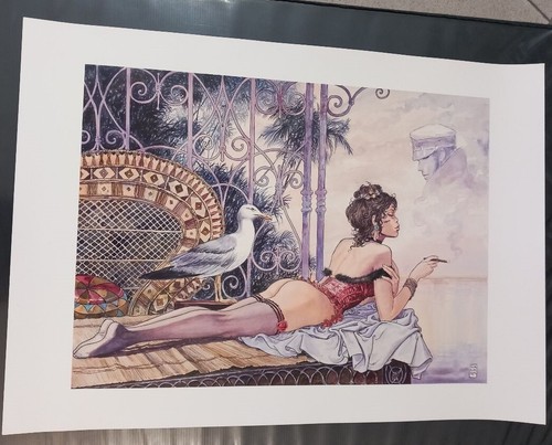 Milo manara poster - milo, e