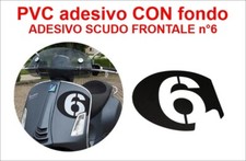 Adesivo Vespa 6 Giorni SEI