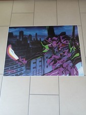 Poster vintage 1996 Official Tv Tokyo Evangelion Eva 63 x 88 cm