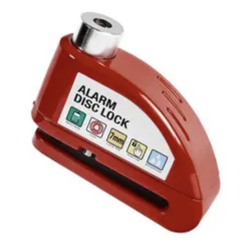 Bloccadisco rosso moto con - rosso,