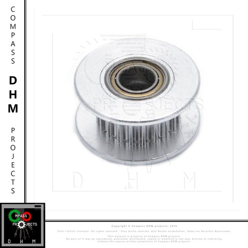 Puleggia sincrona gt2 denti - puleggia,