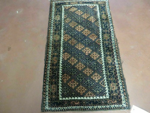 Tappeto antico fatto a - tappeto,