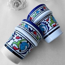 SET 6 tazze in ceramica