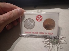 Sovrano Militare Ordine di Malta 9 Tarì e 10 Grani Proof 1971 Argento 900/1000