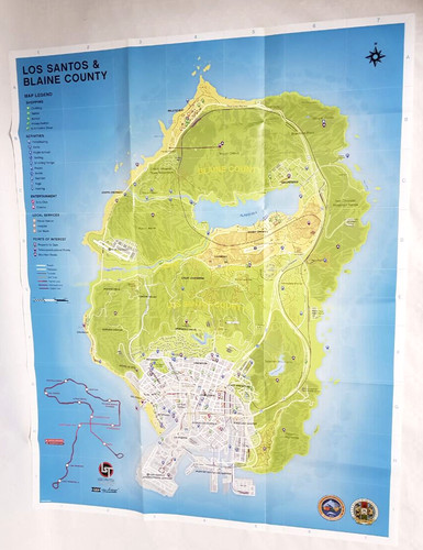 Mappa grand theft auto - mappa,