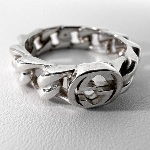 Anello gucci catena ad - anello, gg