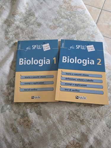 Set libri biologia - set, 2