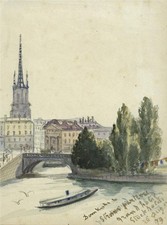 Piccolo dipinto ad acquerello