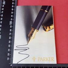 BROCHURE-PARKER-DUFOLD-SONNET-INSIGNA-RIALTO-FRONTIER-VECTOR-JOTTER-DIMONITE-