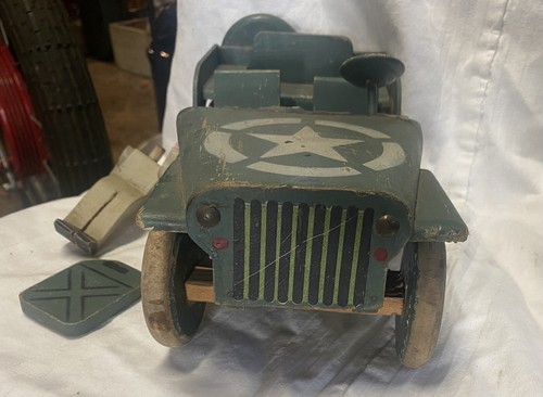 Jeep giocattolo legno - jeep,
