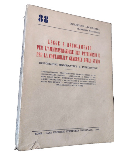 Legge regolamento per - regolamento,