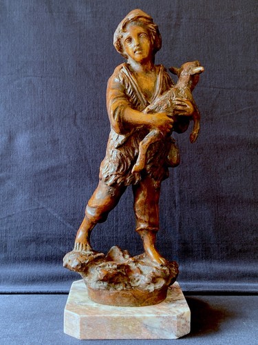 Scultura bronzo base - in,