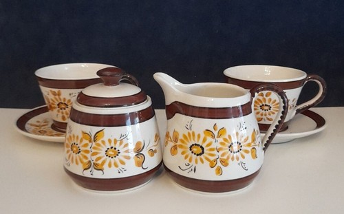 Ceramica gualdo tadino set - tadino,