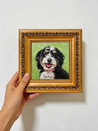 Ritratto cane happy - ritratto, di