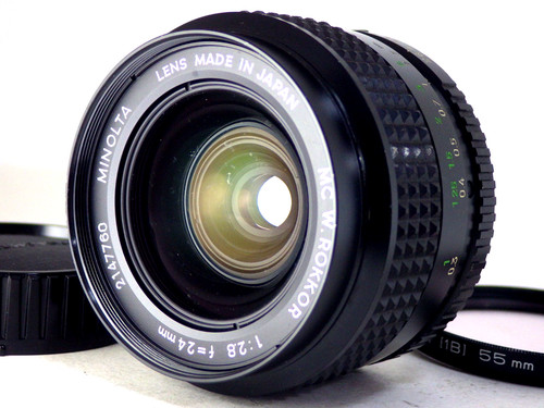 Minolta rokkor 24 mm - mc,