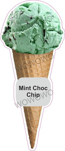 Adesivo furgone gelato menta