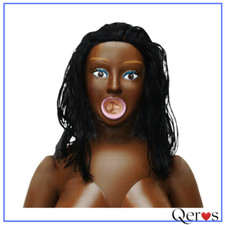 BAMBOLA GONFIABILE SCURA