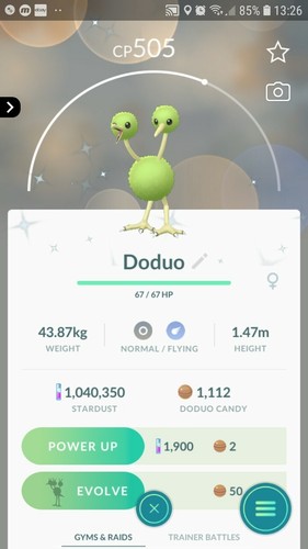 Shiny doduo pokemon ultra - shiny,