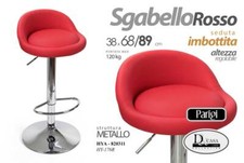 2 SGABELLI ROBUSTI SEDUTA