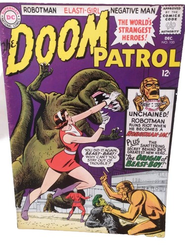 Doom patrol 100 origin beast - 100,