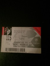 Biglietto Finale CL 1998 