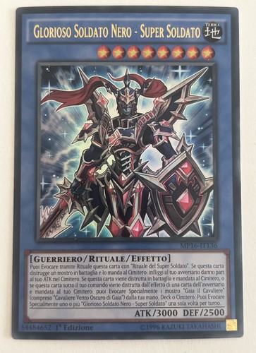 Glorioso soldato nero - nero,