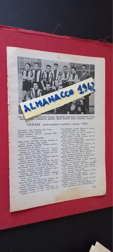 Vicenza squadra schierata - vicenza,