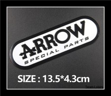 Targa alluminio arrow - arrow, bianco