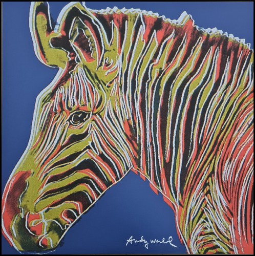 Andy warhol zebra - *, *