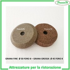 MOLE per Affettatrice Pietre affila Lama da Affilatoio Smerigli 50 /45 mm Foro 8