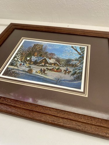 Quadro con cornice legno - quadro,