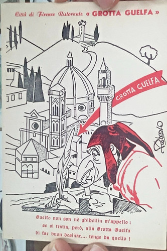 Cartolina ristorante bar - ristorante,