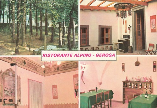 Gerosa cartolina - (bergamo),