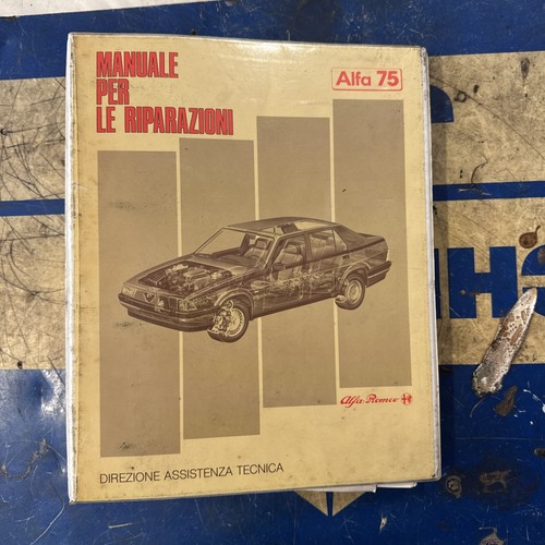 Manuale officina originale - manuale,