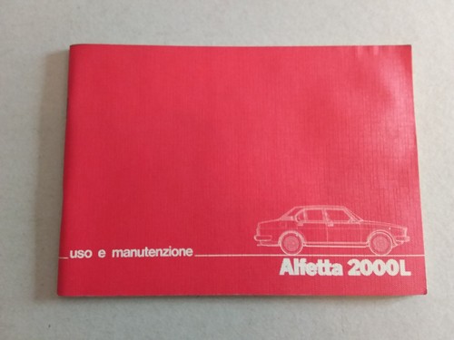 Alfetta 2000l uso e - ,
