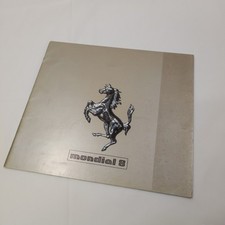 FERRARI Mondial 8 brochure depliant n° 189/80 - settembre 1980