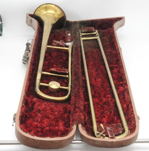 Vtg cavalier trombone serial - cavalier,