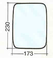Per Autocarro OM 40 Vetro di
