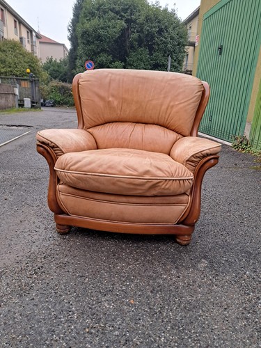 Coppia poltrone pelle e - di, in