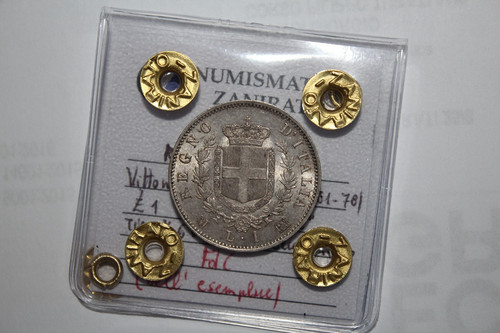 Lira 1867 stemma regno - "stemma",
