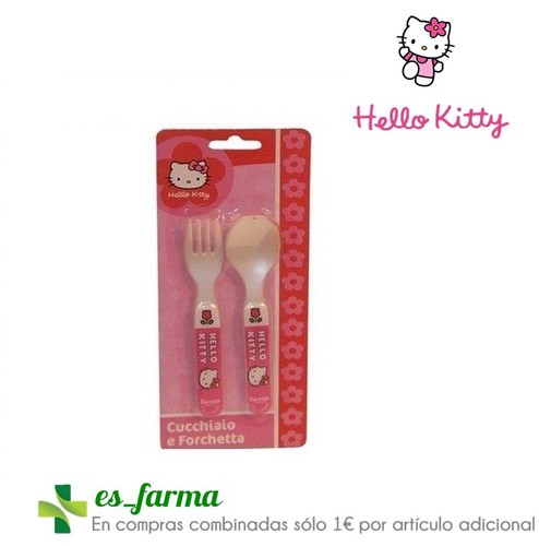 Set posate bambino hello - posate, kitty