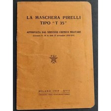 Maschera pirelli tipo t - pirelli,