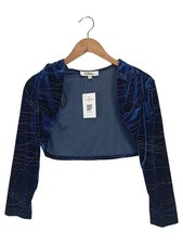Patra Bolero Donna Blu Velluto