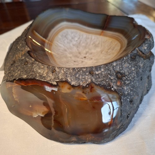 Ciotola svuotaborse geode - in,