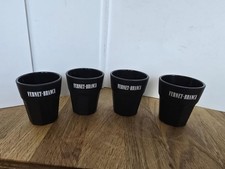 4 Bicchierini Neri Fernet Branca
