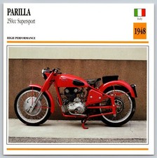 Scheda Moto Parilla 250cc