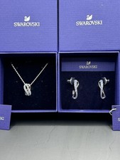 swaroski Set Collana E Orecchini 