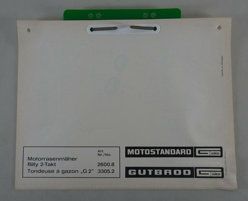 Gutbrod billy stroke - billy, 2-stroke