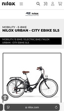 bicicletta elettrica  nilox