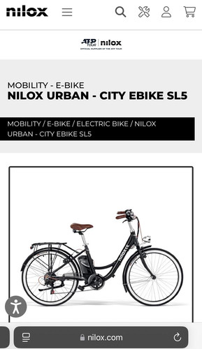 Bicicletta elettrica nilox - bicicletta,
